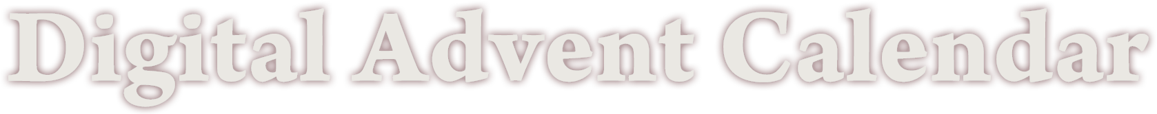 Digital Advent Calendar