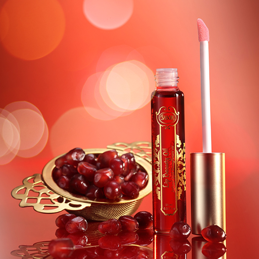 リップビューティーオイル フルーティー・グルマン レッド・ポメグラネイト