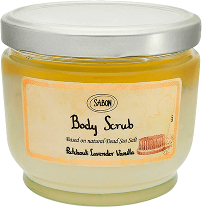 ボディスクラブ パチュリ・ラベンダー・バニラ