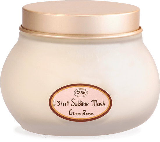 ヘアマスク 3in1 グリーン・ローズ