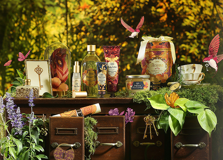 SABONを象徴する香り「パチュリ・ラベンダー・バニラ」