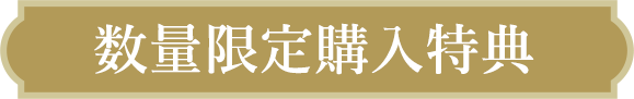 数量限定購入特典