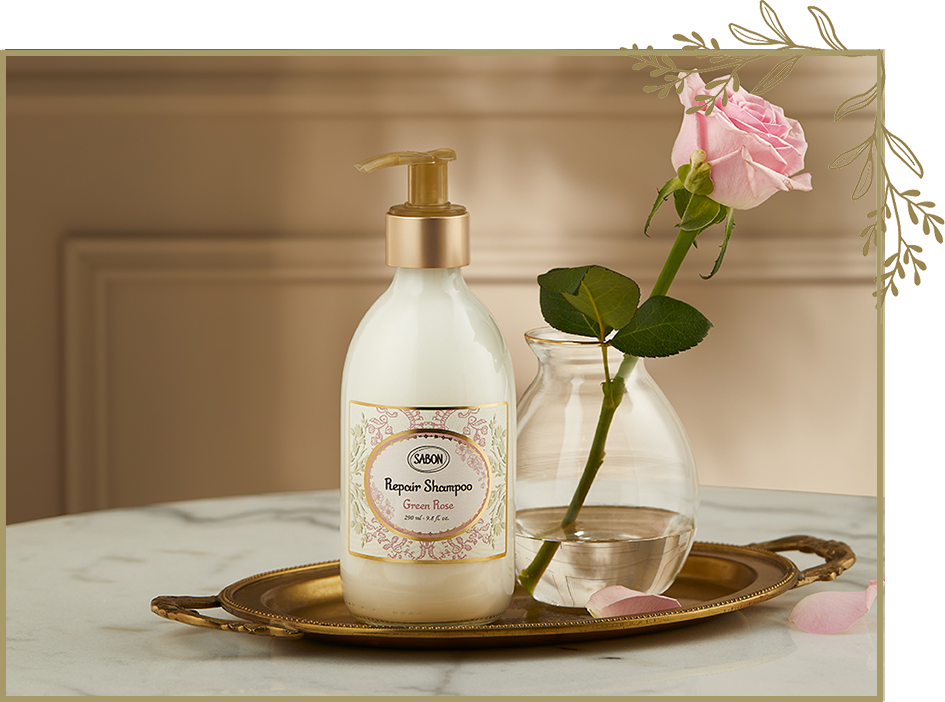 リペアシャンプー グリーン・ローズ