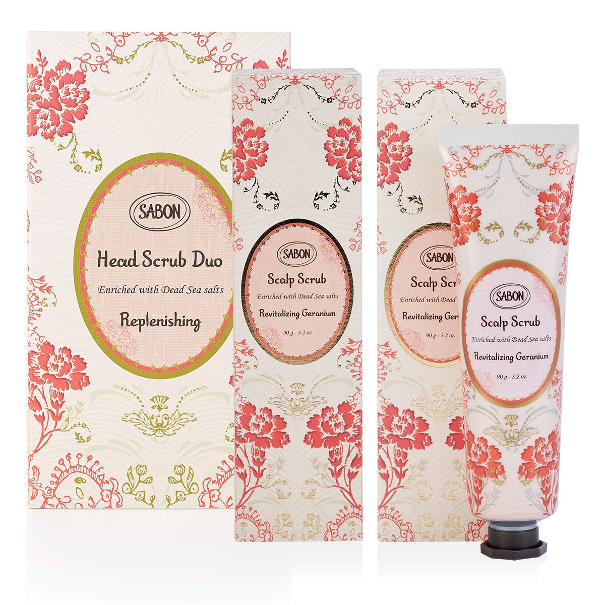 ヘッドスクラブデュオ リプレニッシング(ゼラニウム)の商品画像