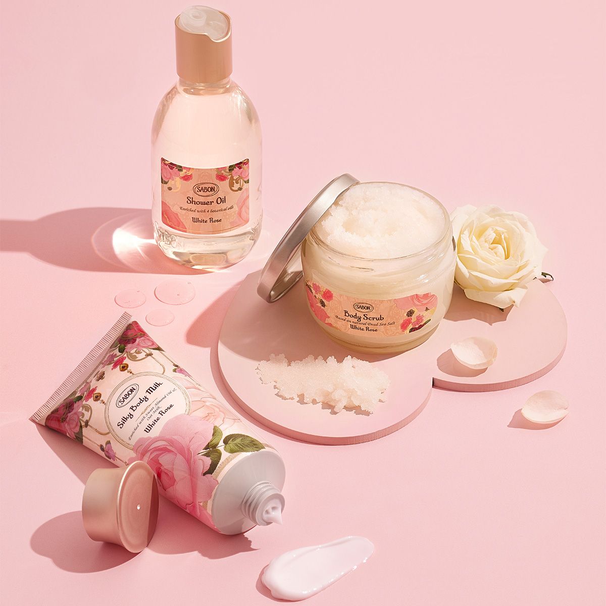 シャワーオイルS ホワイト・ローズの商品画像