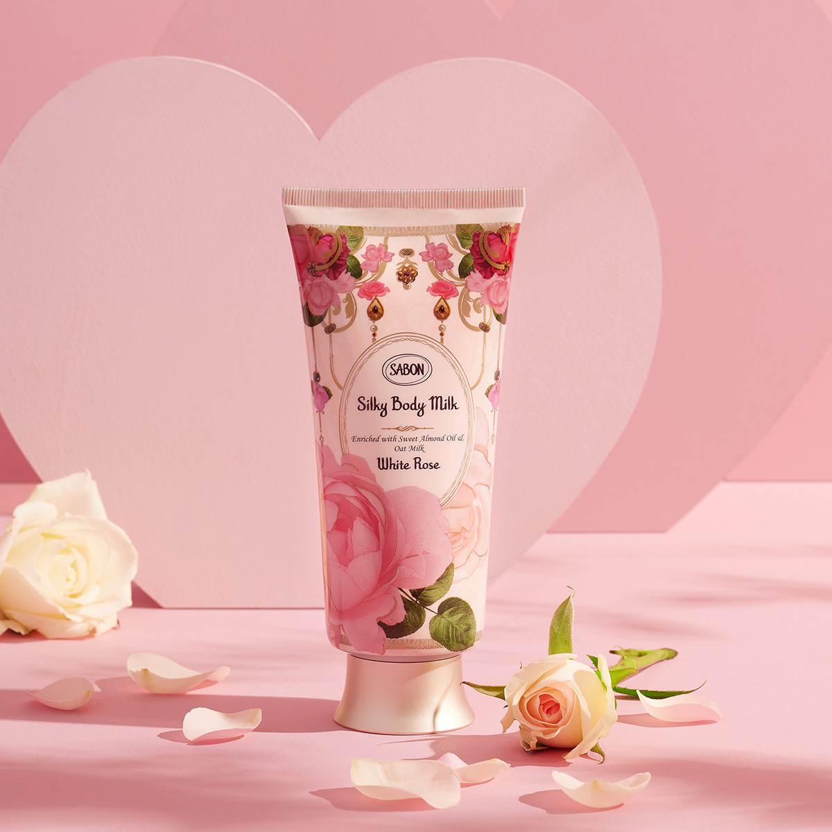 Silky Body Milk White Rose