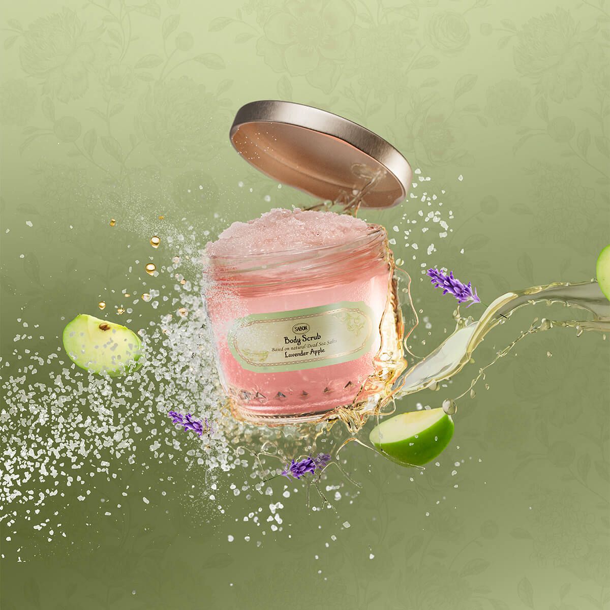 ボディスクラブ(60g) ラベンダー・アップルの商品画像