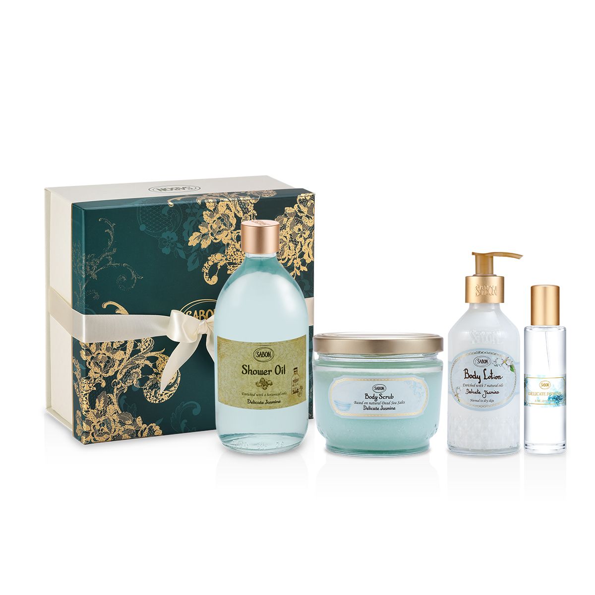 ボディケア 4STEP レギュラーセット デリケート・ジャスミンの商品画像