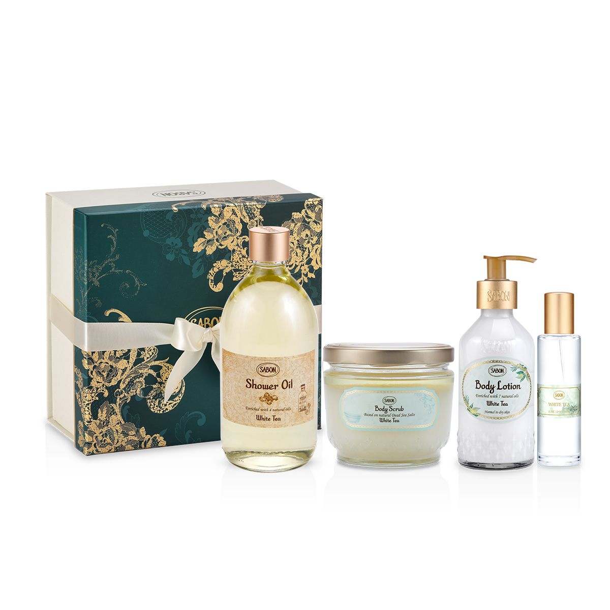 ボディケア 4STEP レギュラーセット ホワイトティーの商品画像