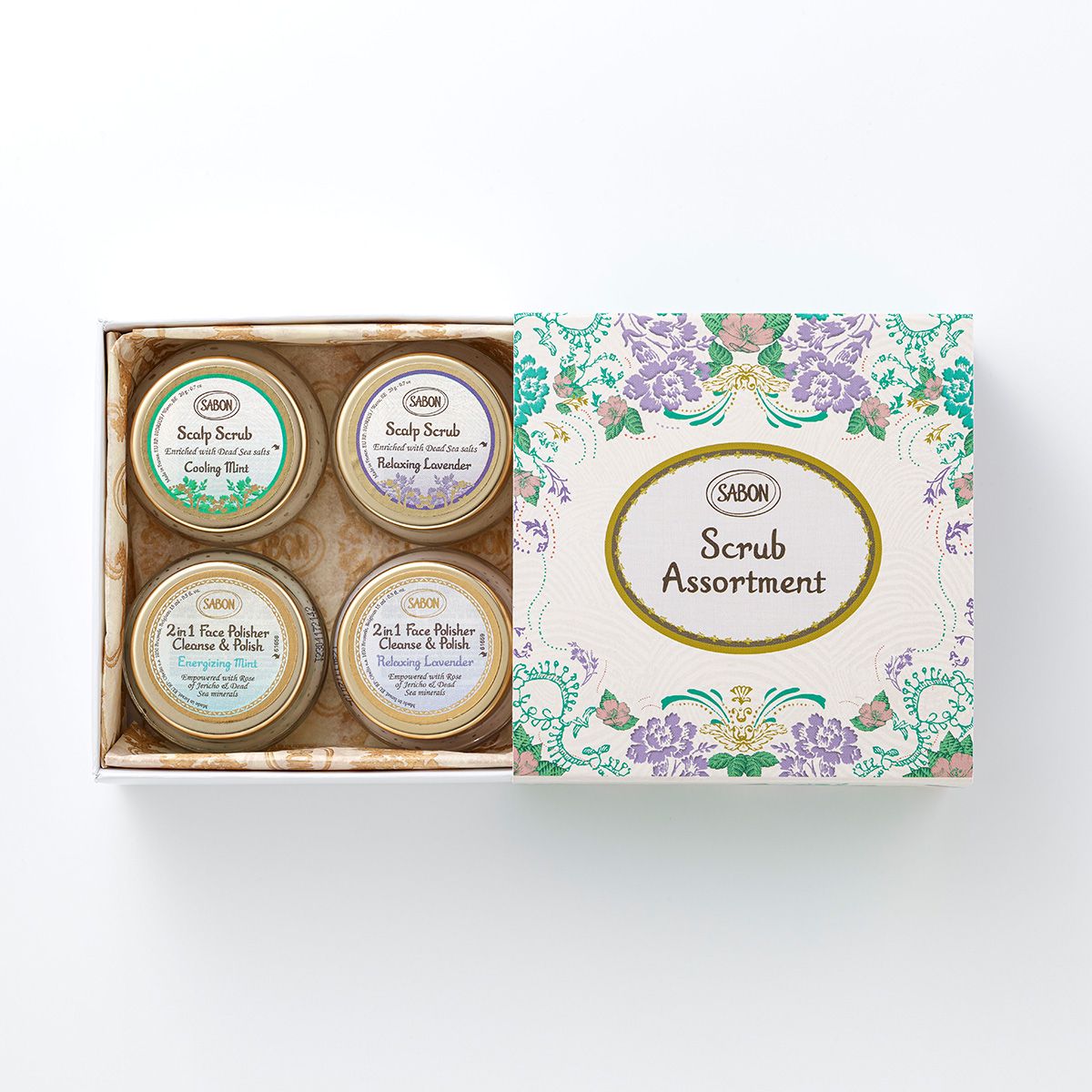 スクラブアソートメントキット(ミント&ラベンダー) の商品画像