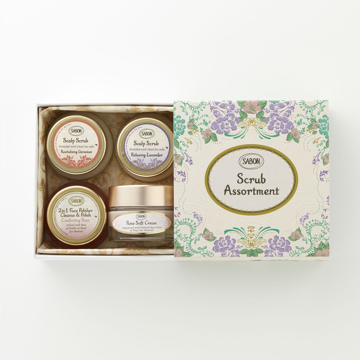 スクラブアソートメントキット(ゼラニウム&ローズ) の商品画像