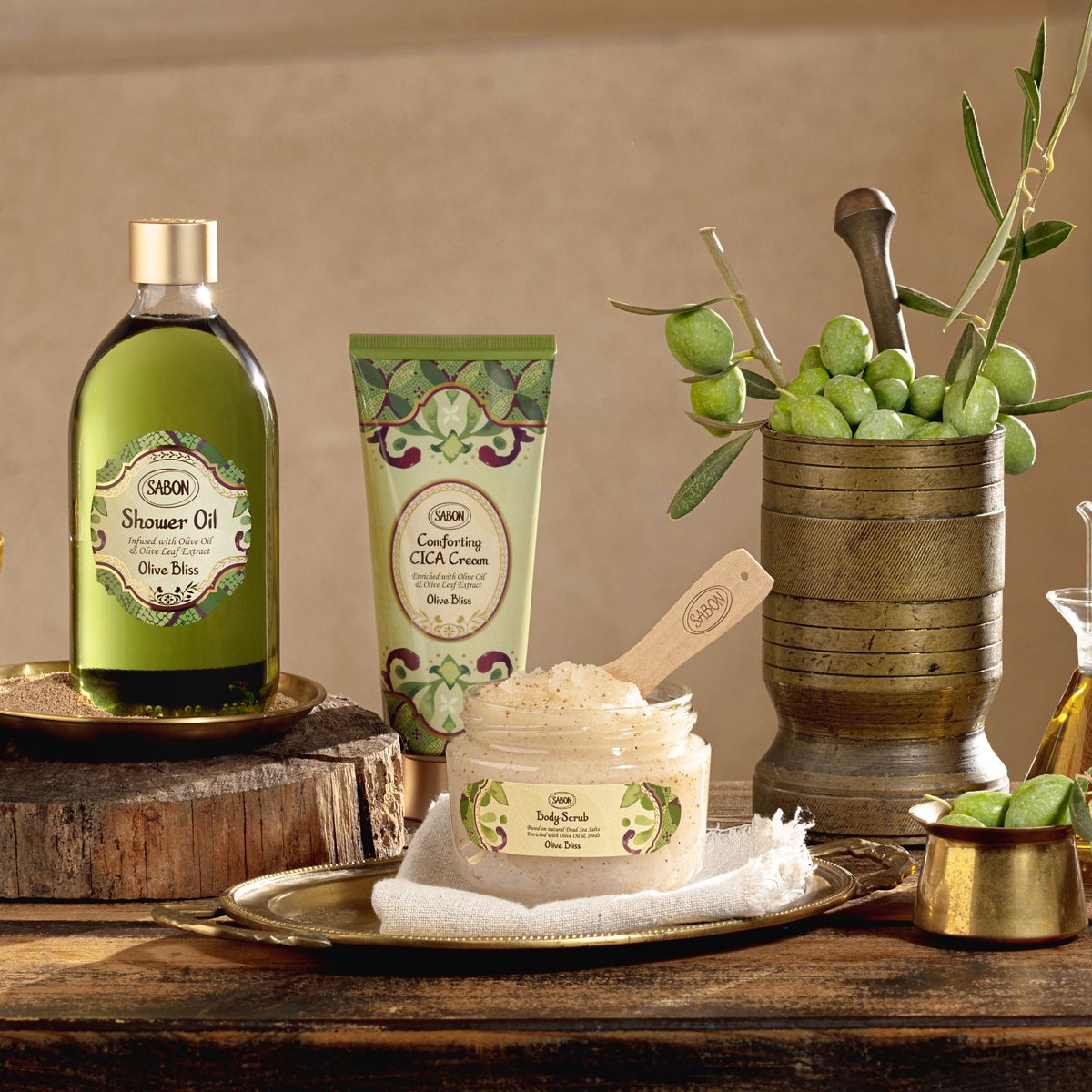 ボディスクラブ(60g) オリーブ・ブリスの商品画像