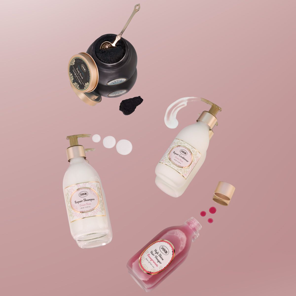 ヘアケアトライアルキット グリーン・ローズの商品画像