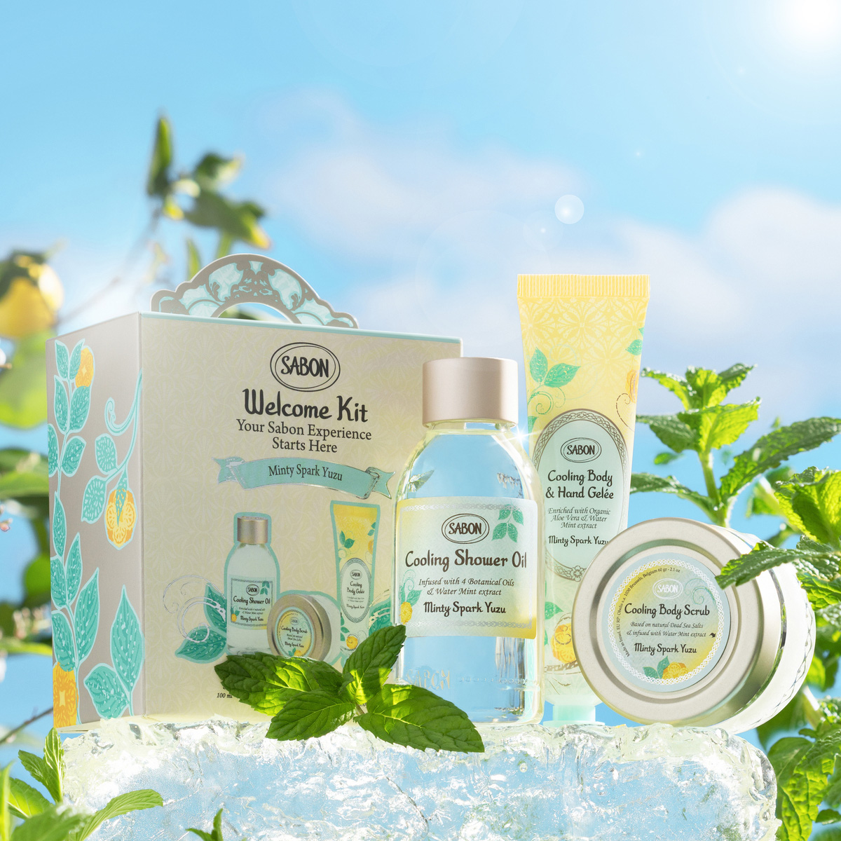 ウェルカムキット (スパークリング・ユズ)』 | SABON (サボン)