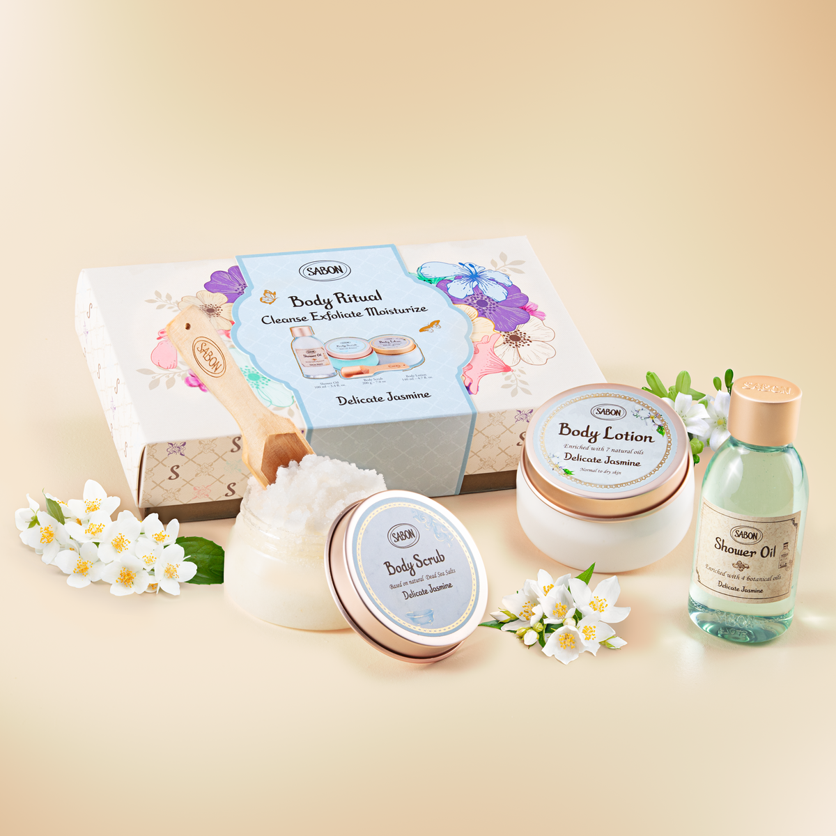 18日まで限定価格SABON ラッキーボックス〈デリケート・ジャスミン〉2025 18日まで限定価格SABON ラッキーボックス〈デリケート