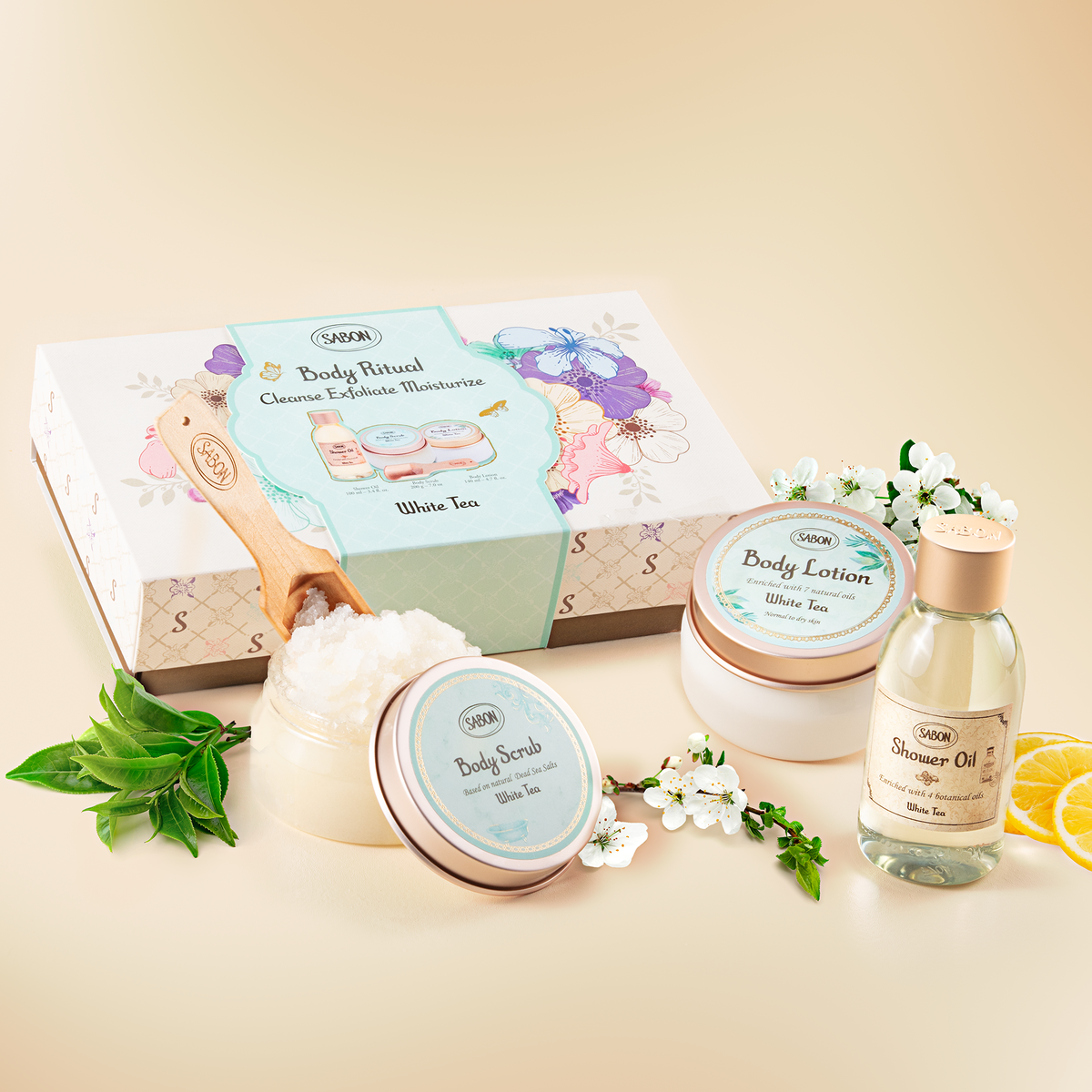 ボディリチュアルキット ホワイトティーの商品画像