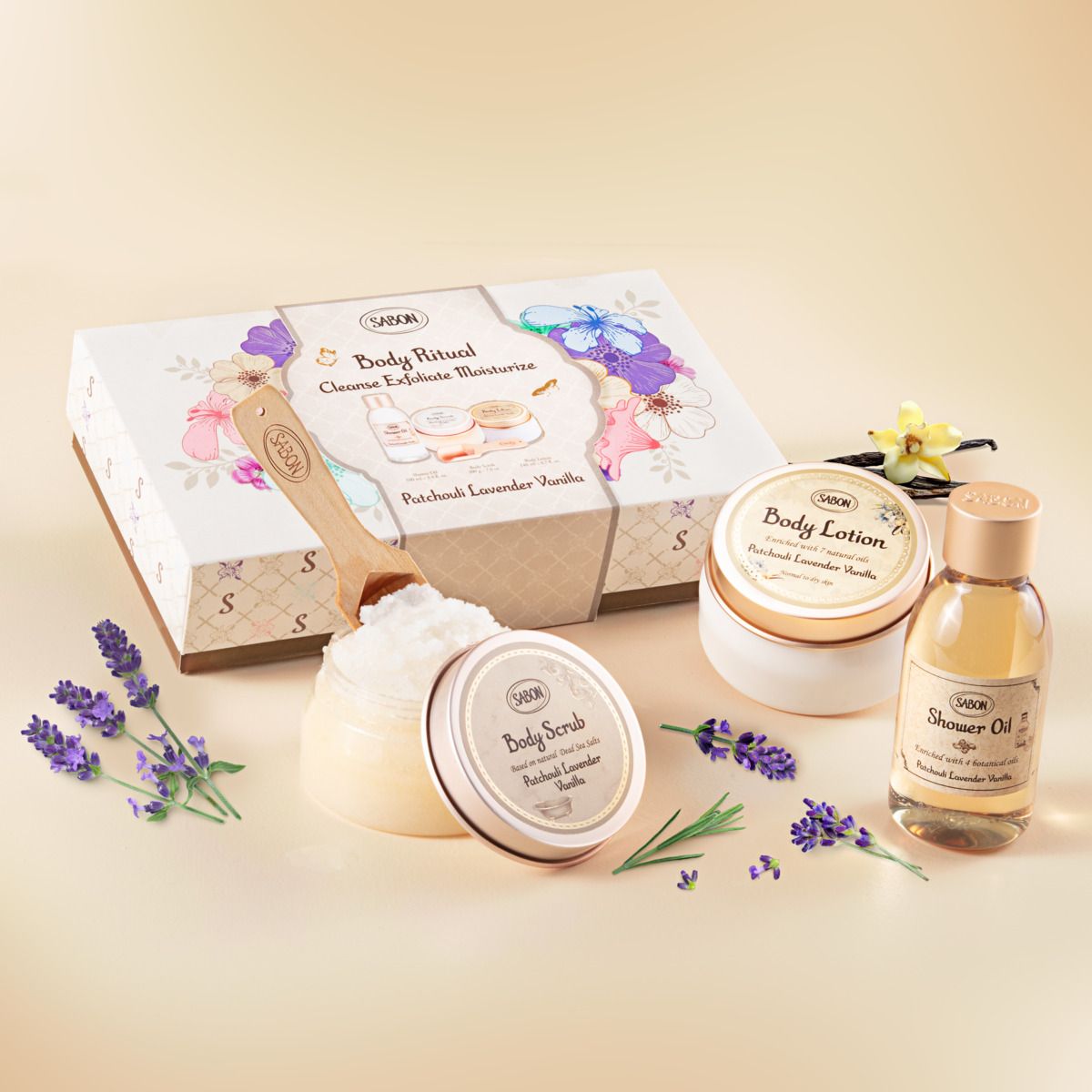 ボディリチュアルキット パチュリ・ラベンダー・バニラの商品画像