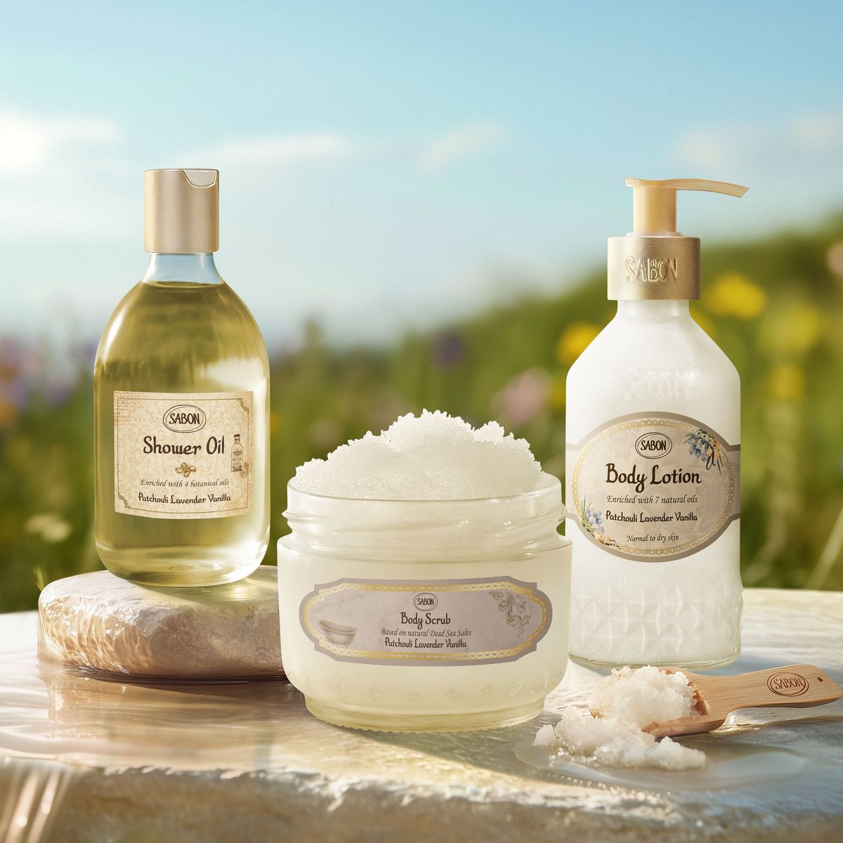 ボディリチュアルキット パチュリ・ラベンダー・バニラの商品画像