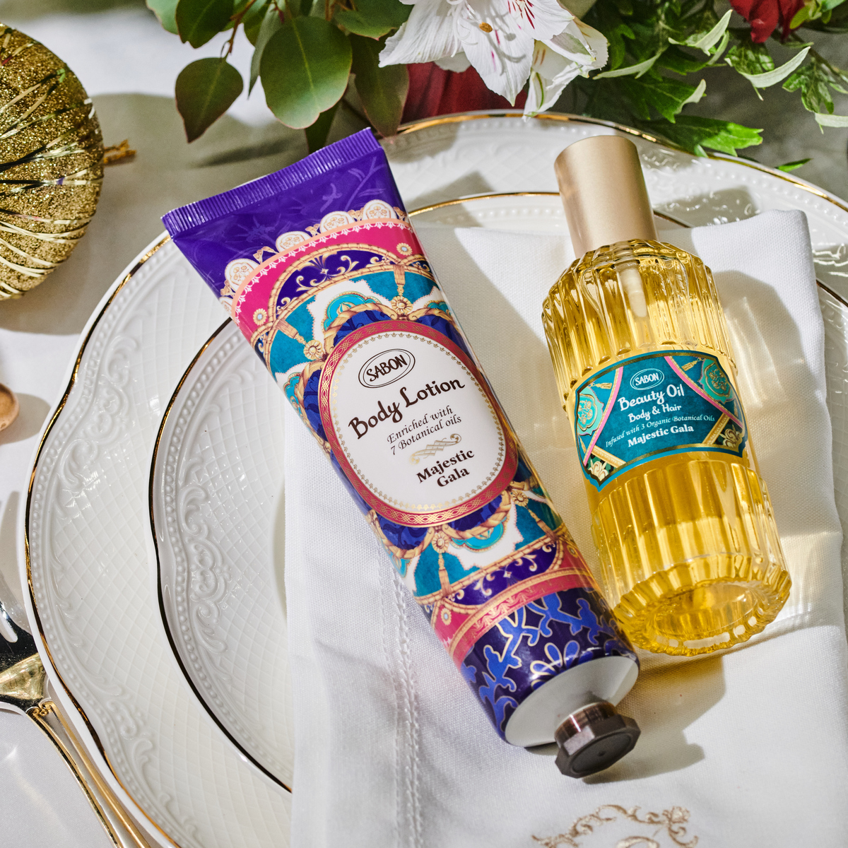 SABON　ビューティーオイル　マジェスティック・ガラ　 　100 mL シャワーオイル (マジェスティック・ガラ)』 | SABON (サボン)