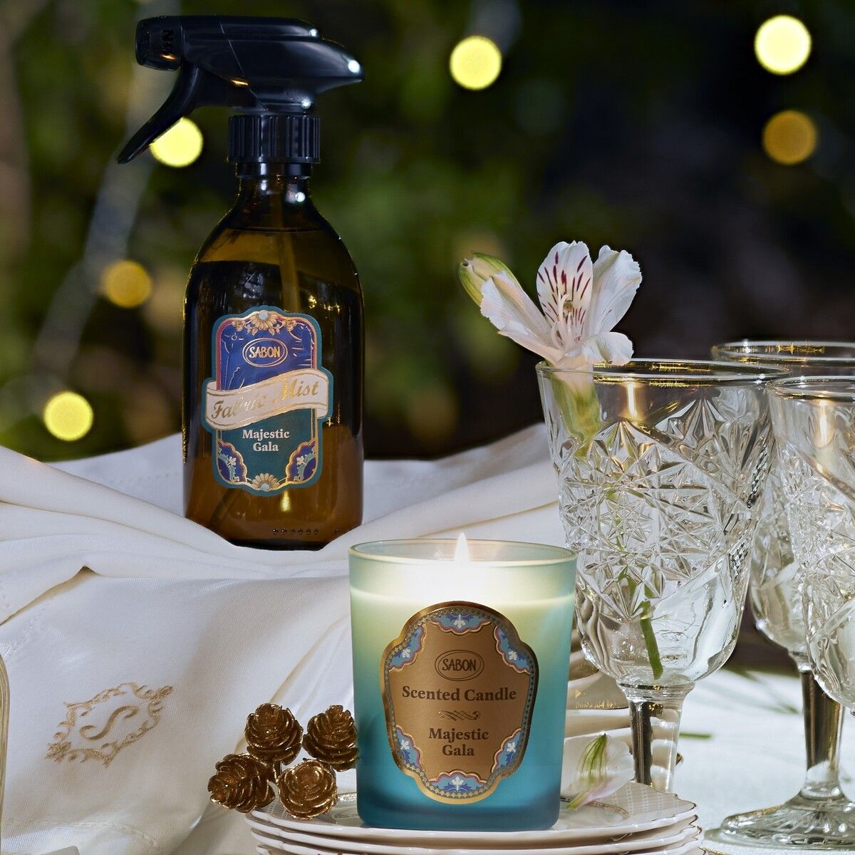 キャンドル マジェスティック・ガラの商品画像