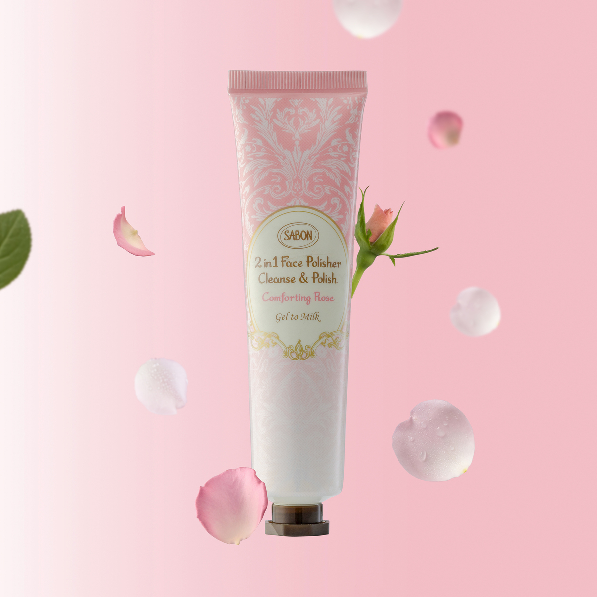 フェイスポリッシャー(60mL) コンフォーティング・ローズ』 | SABON