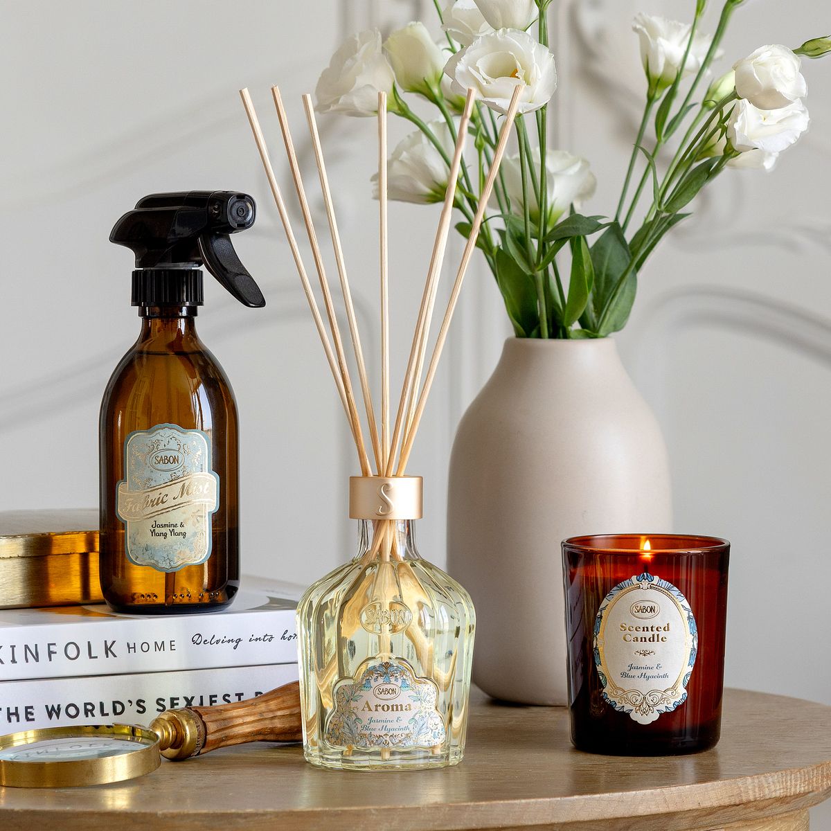 キャンドル ジャスミン＆ヒヤシンスの商品画像