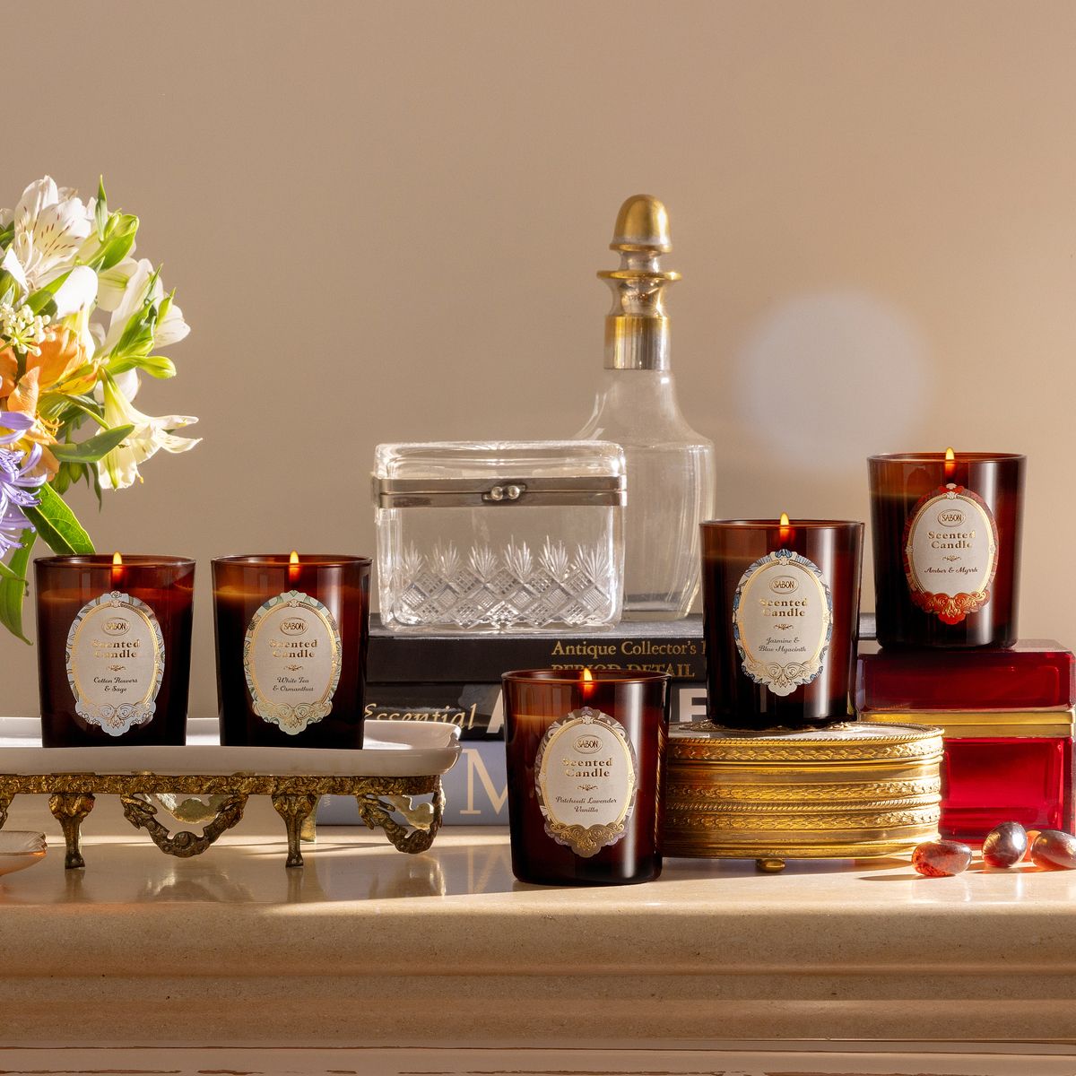 キャンドル パチュリ・ラベンダー・バニラの商品画像