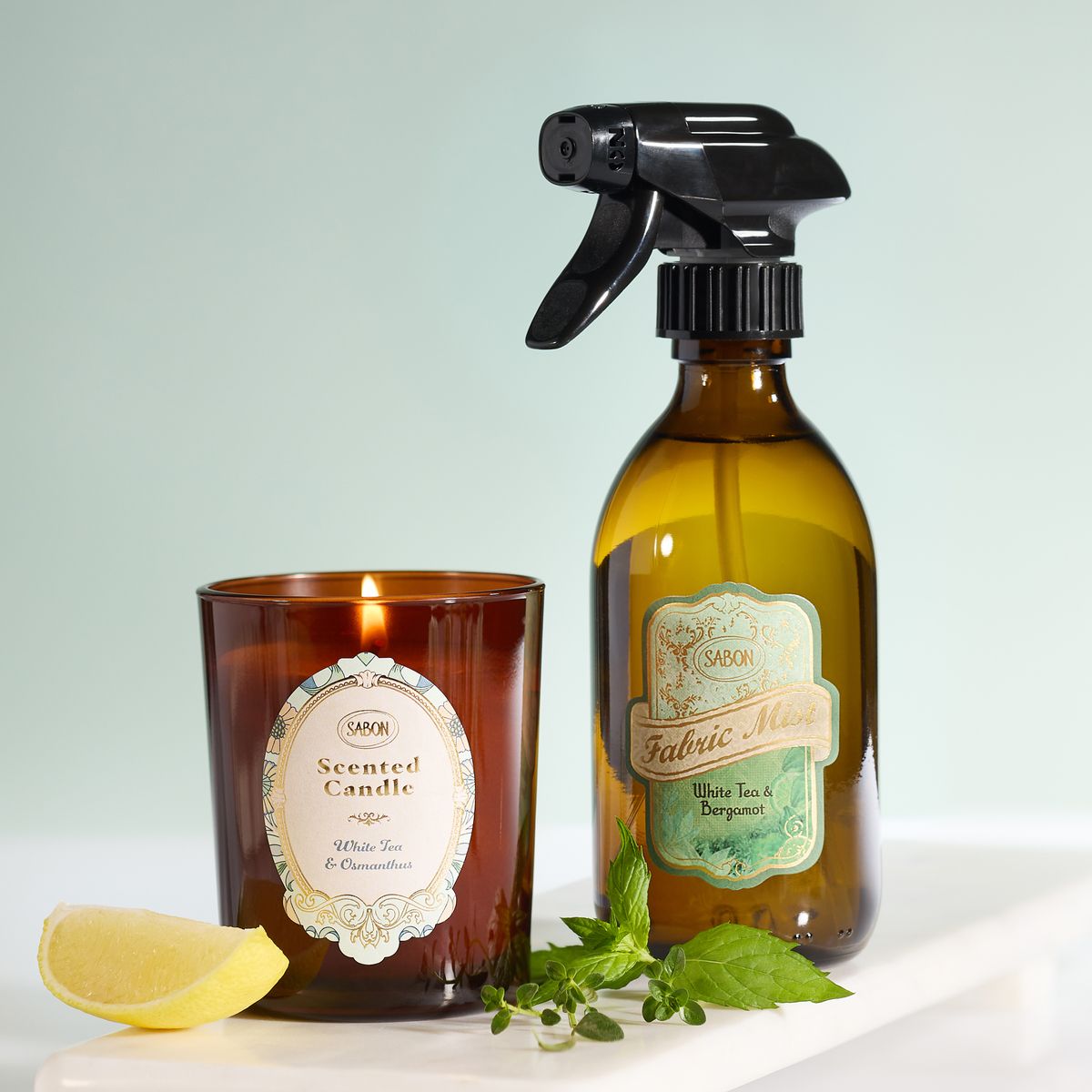 キャンドル ホワイトティー&オスマンサスの商品画像