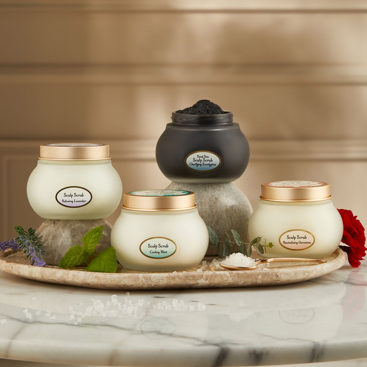 ヘッドスクラブトリオ リプレニッシング(ゼラニウム)の商品画像