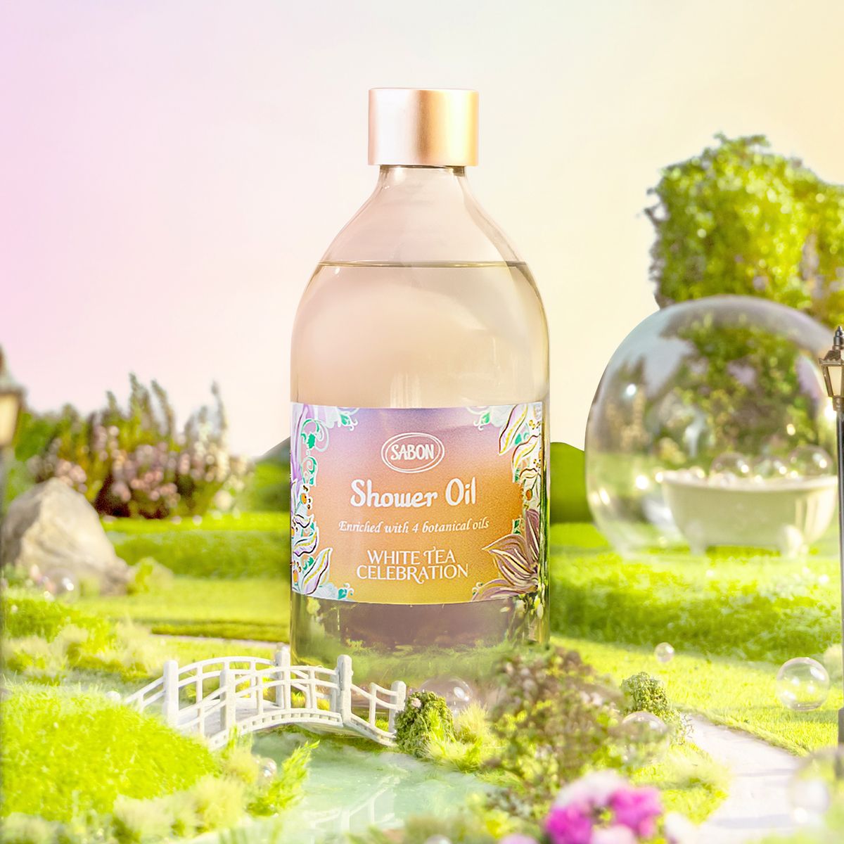 シャワーオイル ホワイトティー・セレブレーションの商品画像