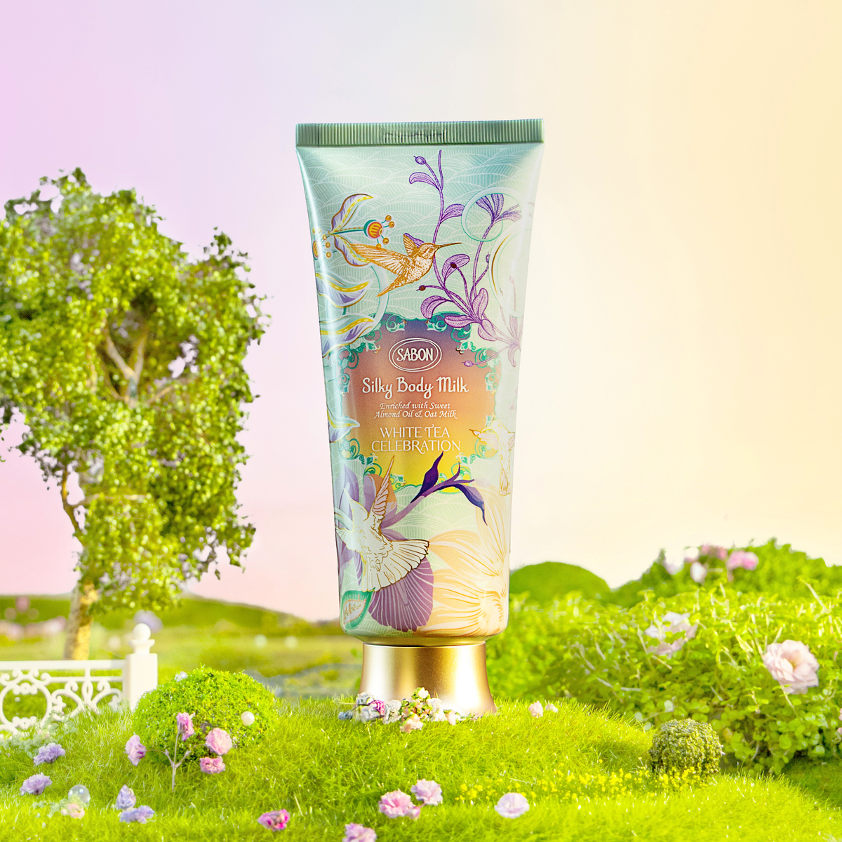 はっつ☆SABON シルキーボディミルク ホワイトティー.セレブレーション シルキーボディミルク (ホワイトティー・セレブレーション)』 | SABON