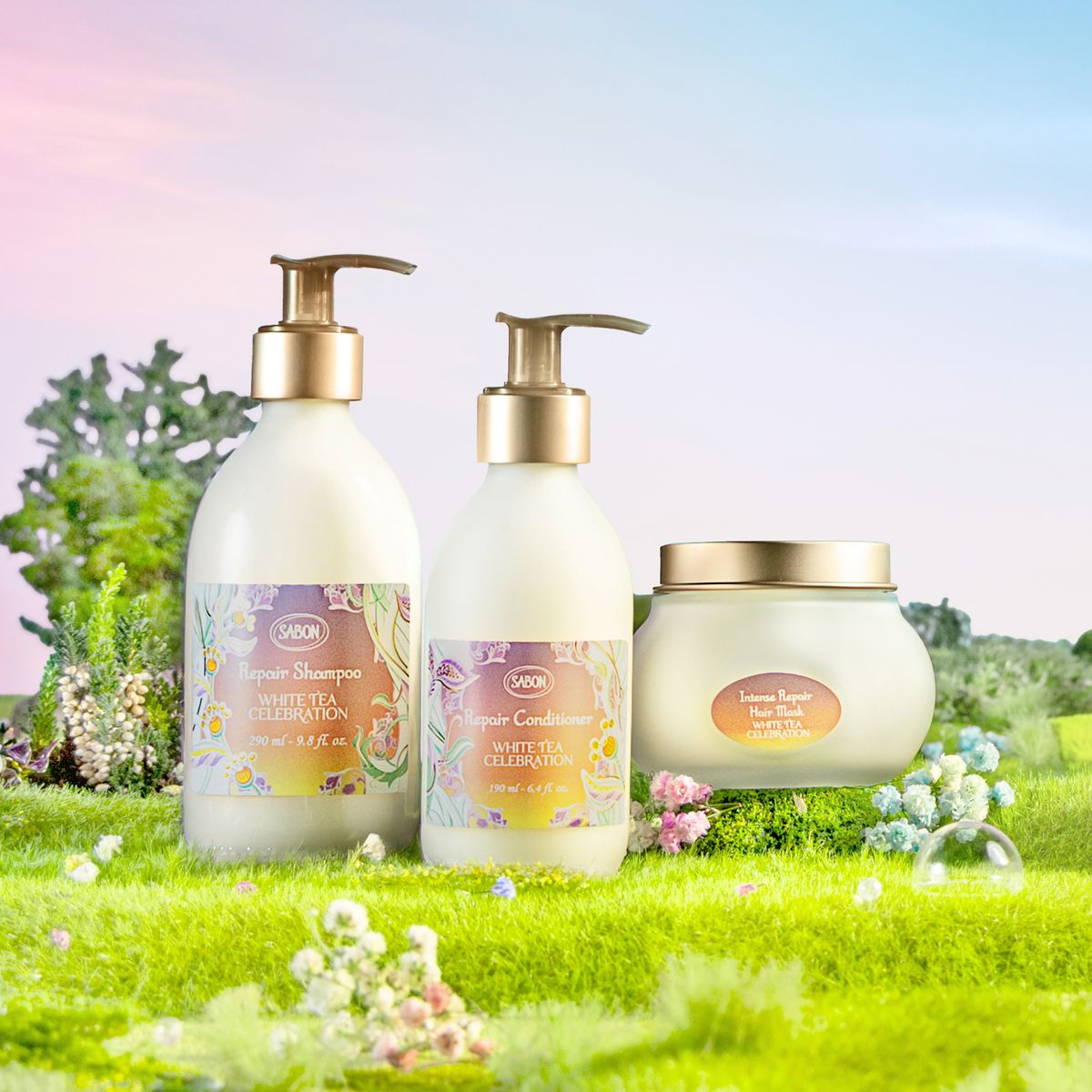 3STEP ヘアケアキット ホワイトティー・セレブレーションの商品画像