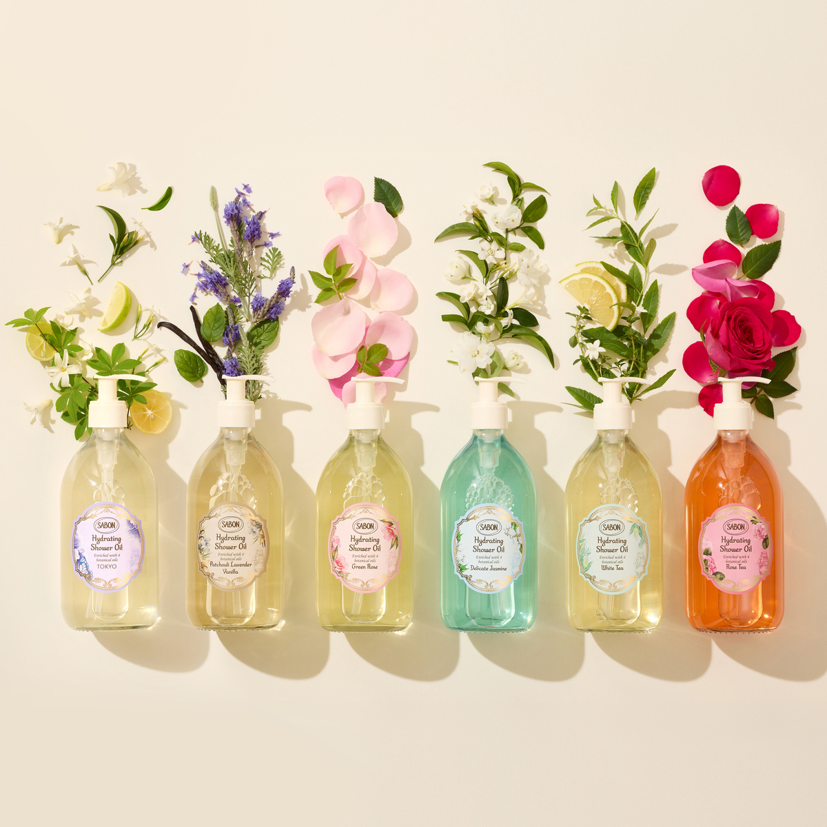 ハイドレイティング シャワーオイル（500mL） (グリーン・ローズ