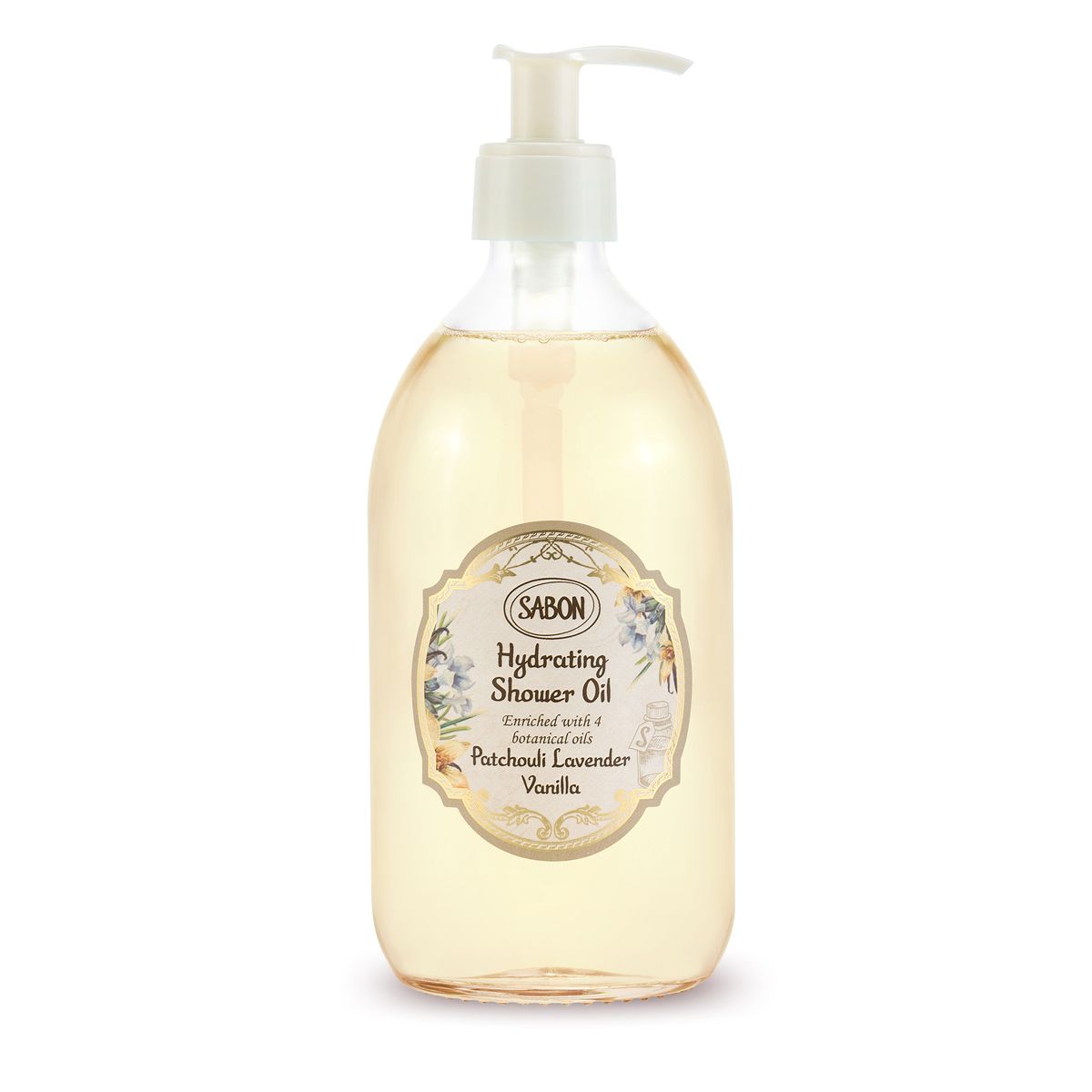 ハイドレイティング シャワーオイル(500mL) パチュリ・ラベンダー・バニラの商品画像