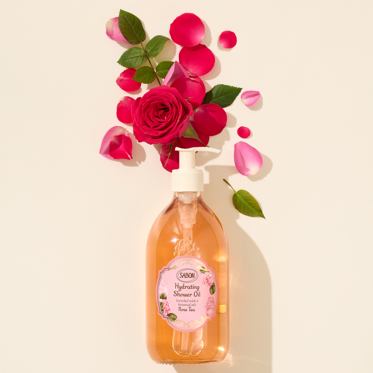 ハイドレイティング シャワーオイル（500mL） (ローズティー