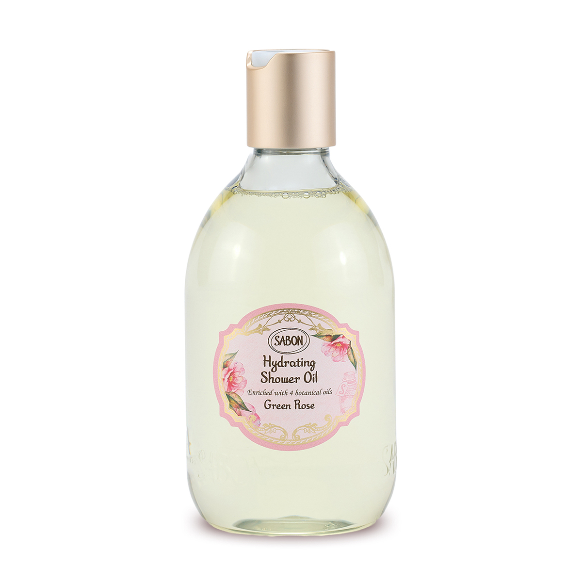 SABON ボディローション & シャワーオイル グリーンローズ ハイドレイティング シャワーオイル（300mL） (グリーン・ローズ