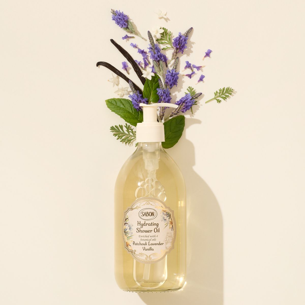 ハイドレイティング シャワーオイル(300mL) パチュリ・ラベンダー・バニラの商品画像