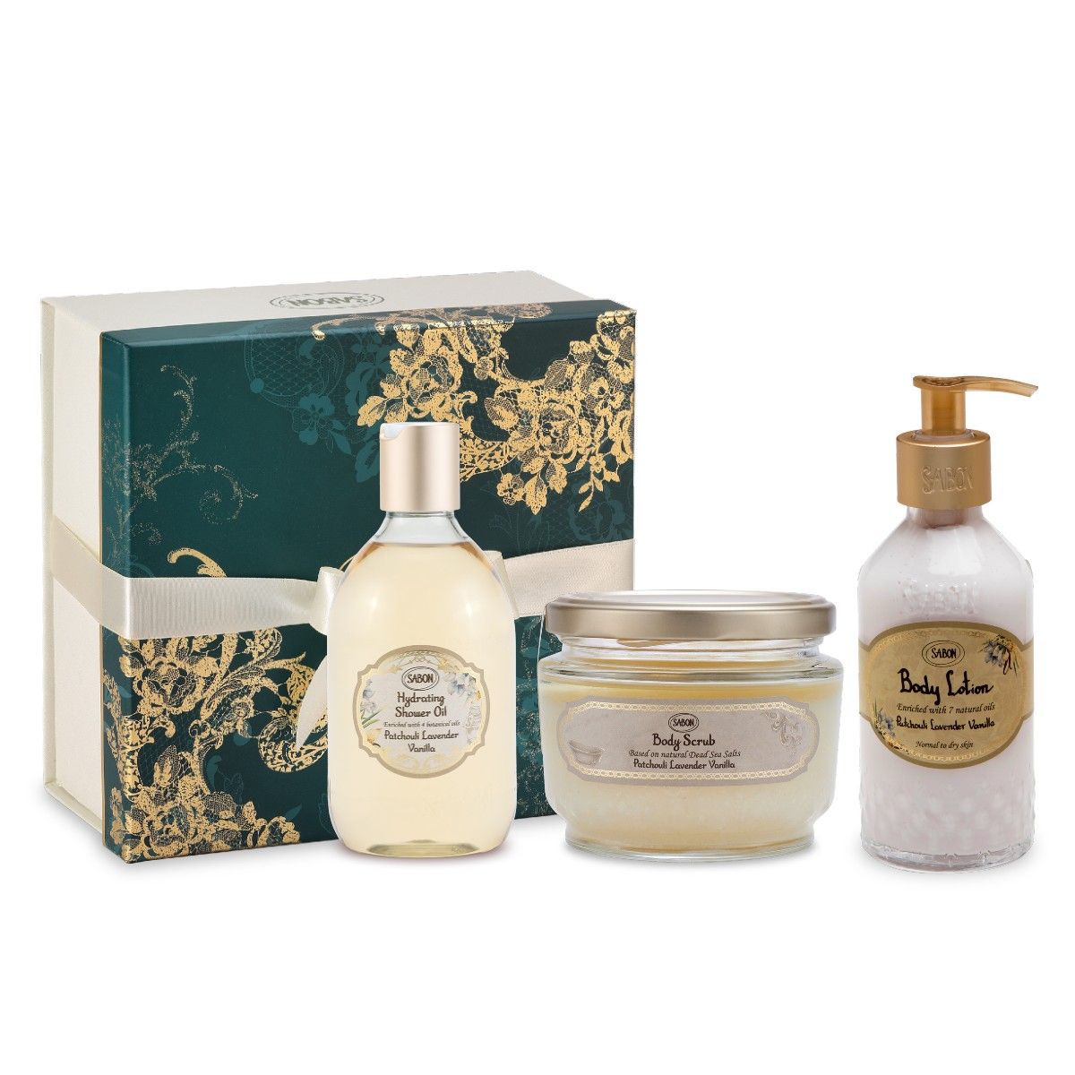 3STEPボディケアキット パチュリ・ラベンダー・バニラの商品画像