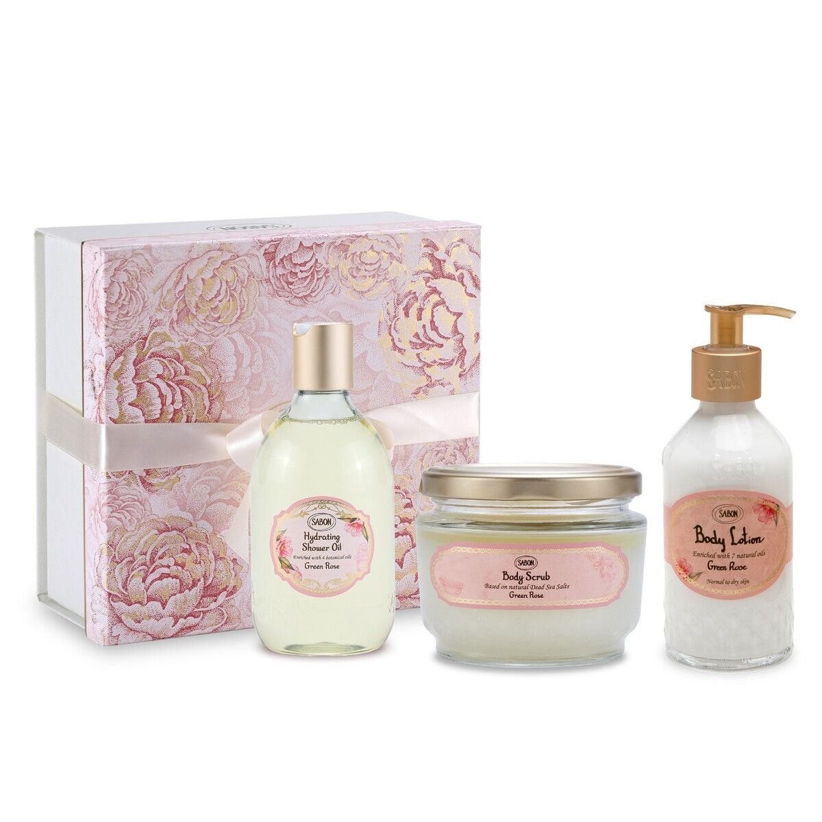 3STEPボディケアキット グリーン・ローズの商品画像