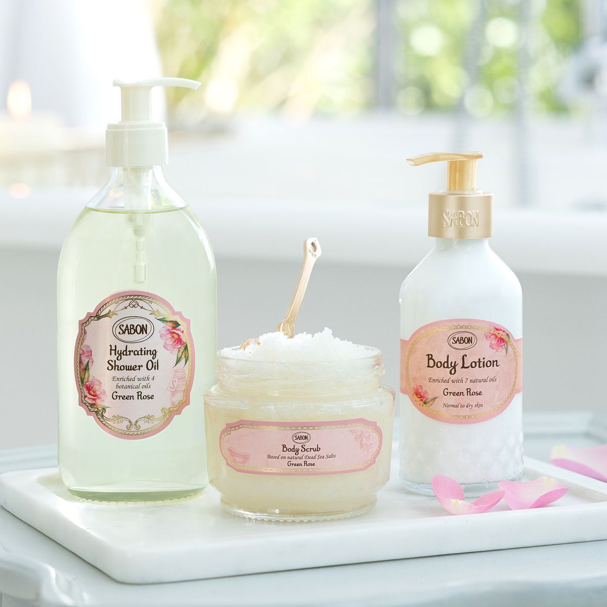 3STEP ボディケアキット グリーン・ローズの商品画像