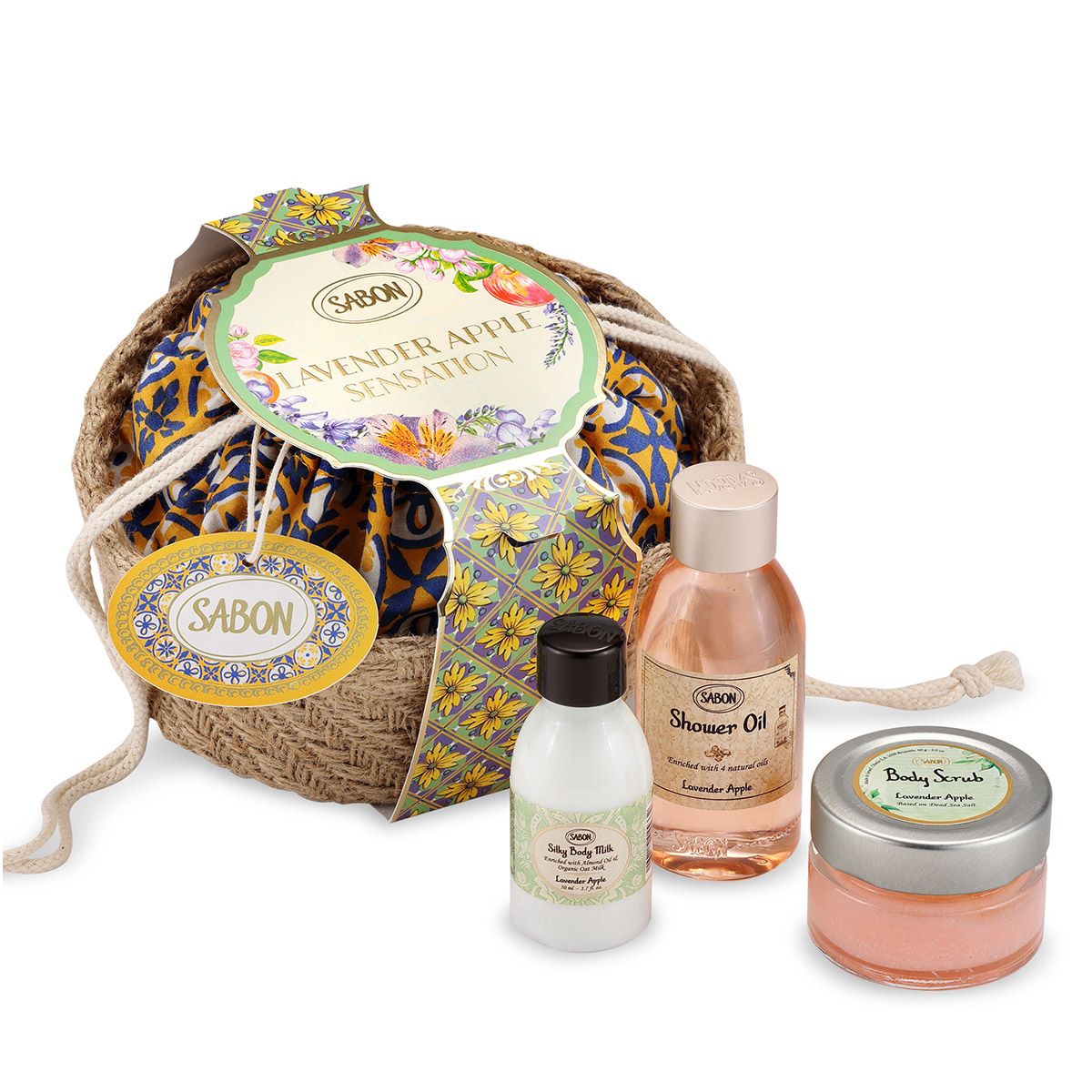 プチバスケットギフト ラベンダー・アップルの商品画像