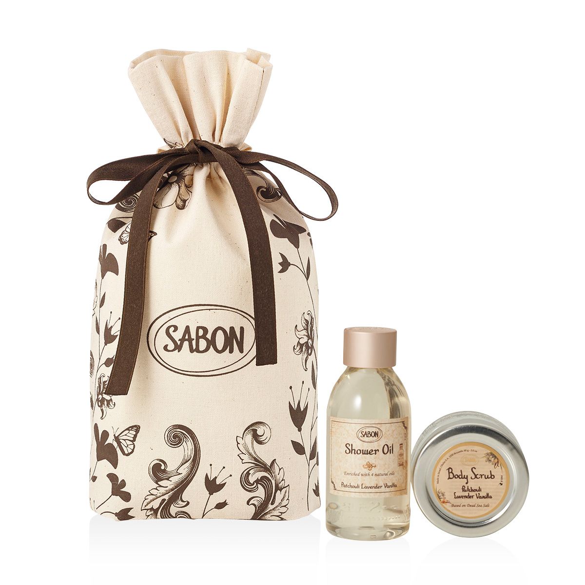 ボディケア トライアルセット パチュリ・ラベンダー・バニラの商品画像