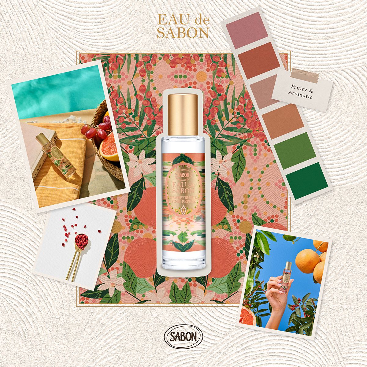 オー ドゥ サボン 30mL グレープフルーツ&ピンクペッパーの商品画像