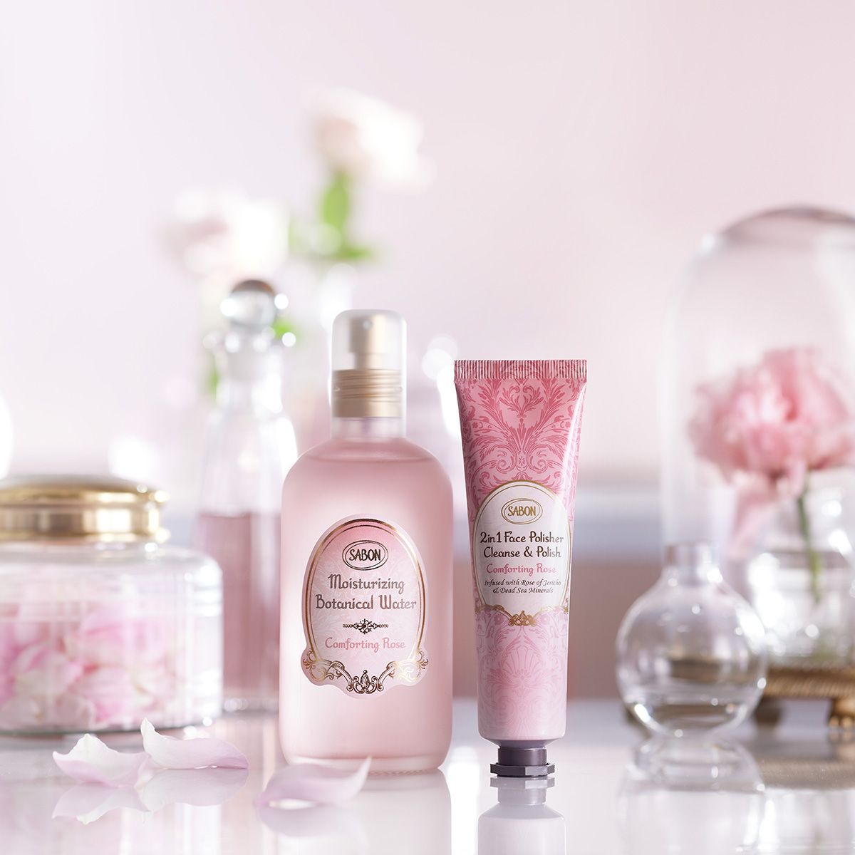 フェイスポリッシャー デュオ コンフォーティング・ローズの商品画像