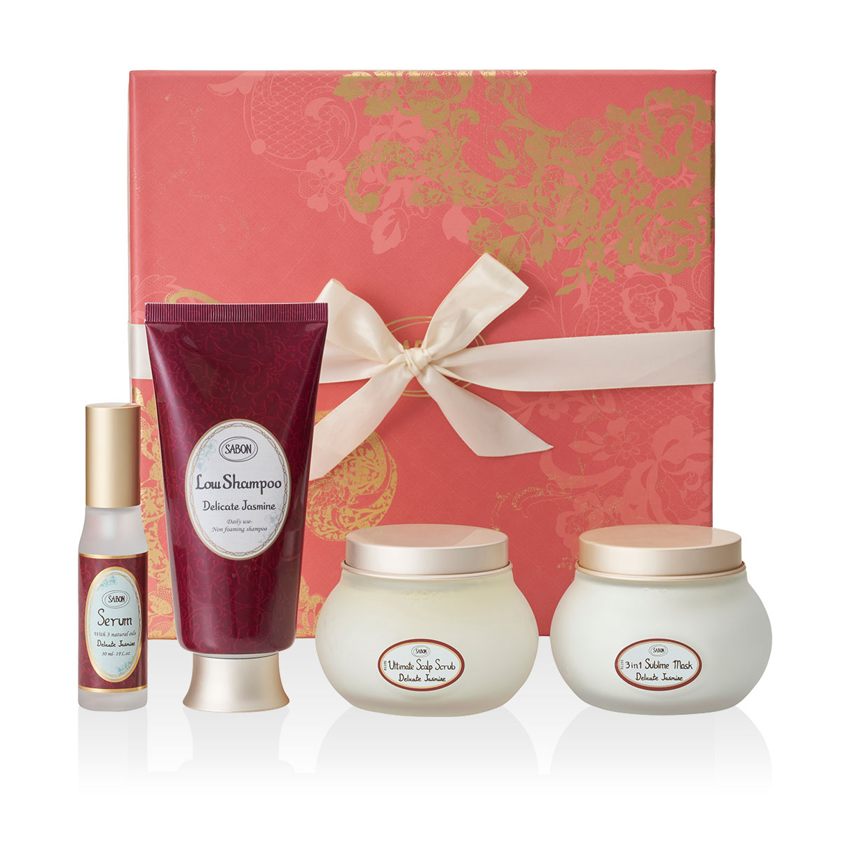 ヘアケア プレミアムセット (デリケート・ジャスミン)』 | SABON (サボン)