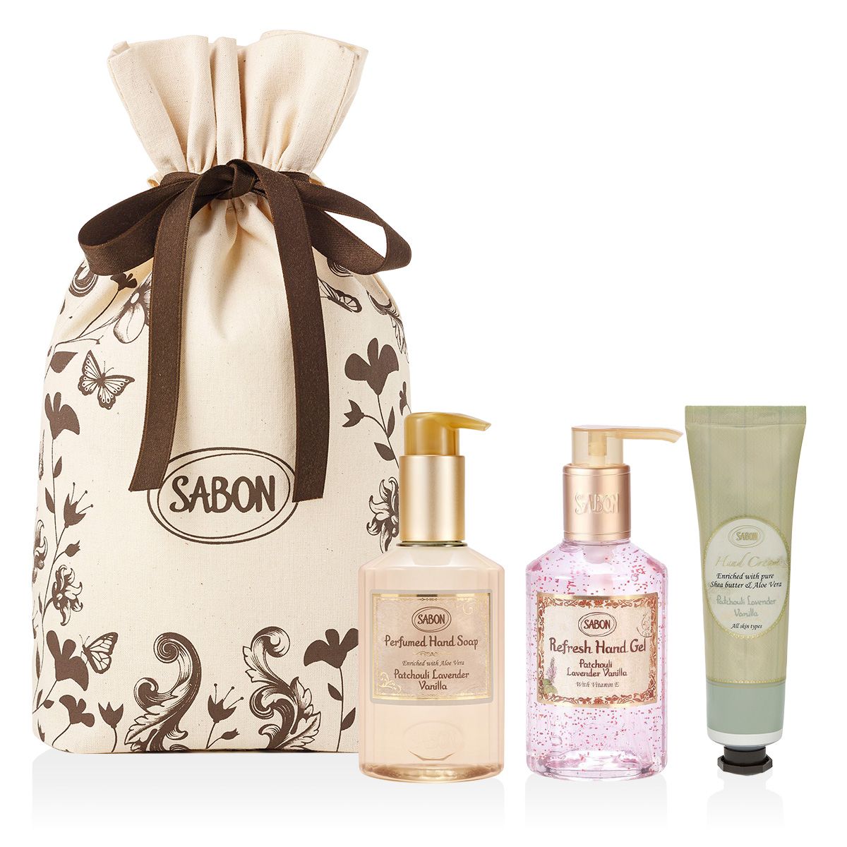 ハンド レギュラーセット パチュリ・ラベンダー・バニラの商品画像