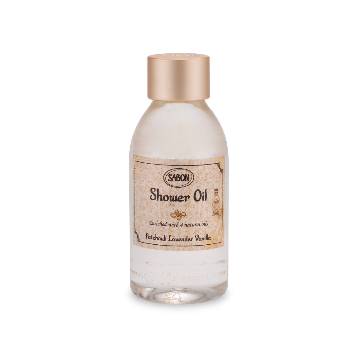 SABON シャワーオイル　パチュリラベンダーバニラ・グリーンローズ シャワーオイル(100mL) (パチュリ・ラベンダー・バニラ