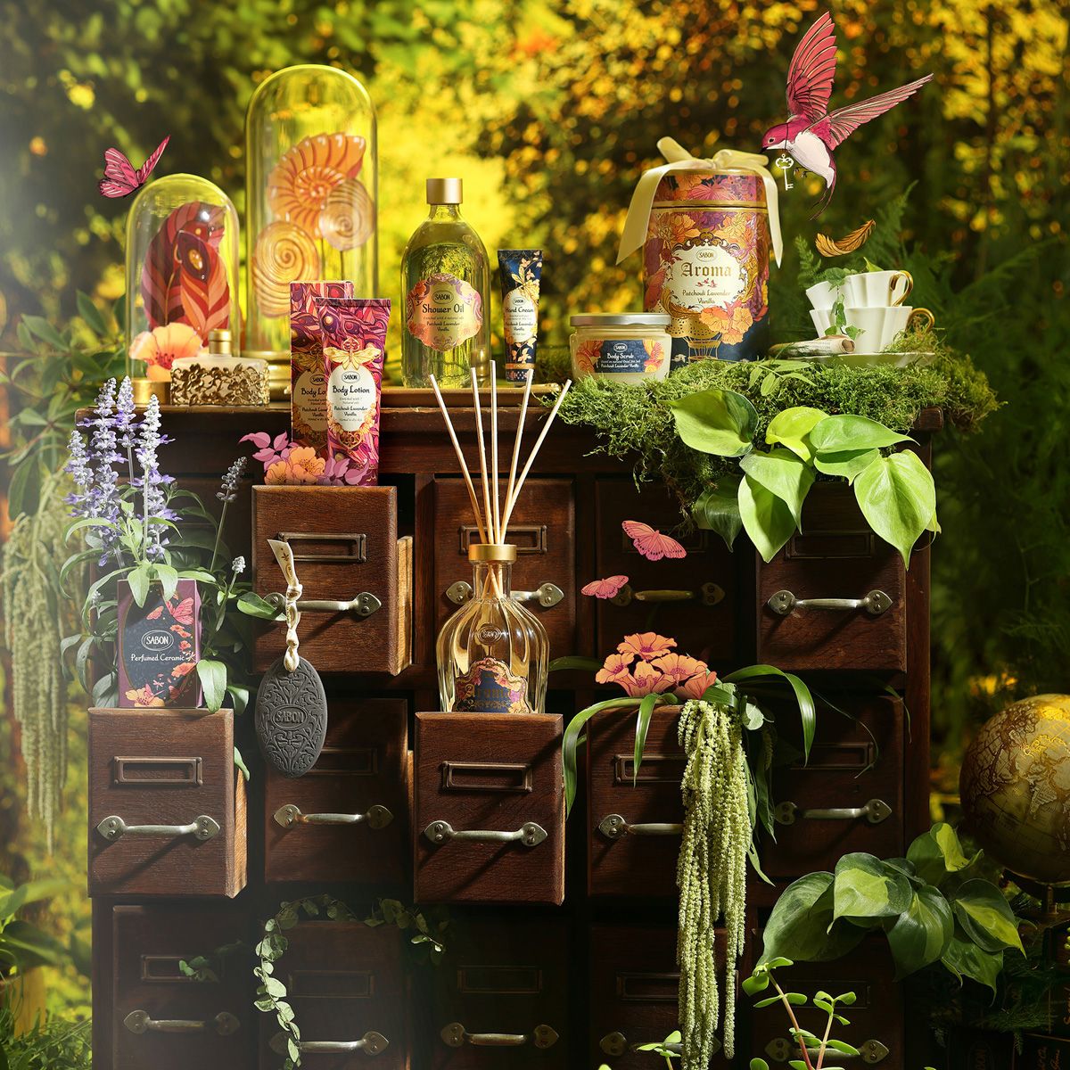 ソープギフト パチュリ・ラベンダー・バニラの商品画像