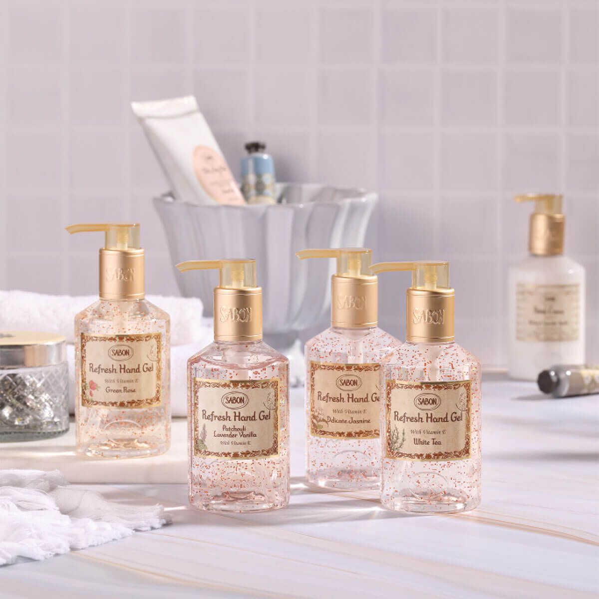 リフレッシュ ハンドジェル 200mL ホワイトティーの商品画像