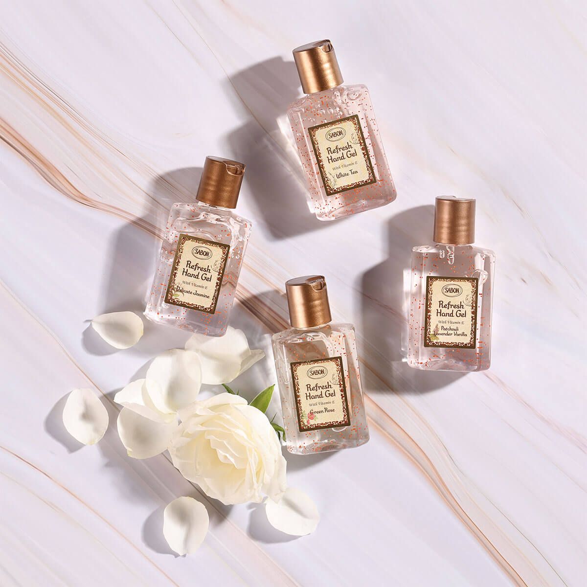 リフレッシュ ハンドジェル 80mL ホワイトティーの商品画像